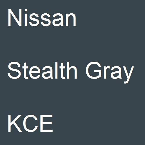 Nissan, Stealth Gray, KCE.